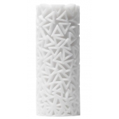 Белый 3D мастурбатор PILE - Tenga - в Сочи купить с доставкой
