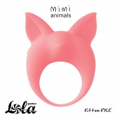 Оранжевое эрекционное кольцо Kitten Kyle - Lola Games - в Сочи купить с доставкой