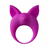 Фиолетовое эрекционное кольцо Kitten Kyle - Lola Games - в Сочи купить с доставкой