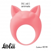 Оранжевое эрекционное кольцо Lemur Remi - Lola Games - в Сочи купить с доставкой