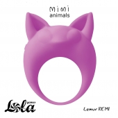 Фиолетовое эрекционное кольцо Lemur Remi - Lola Games - в Сочи купить с доставкой
