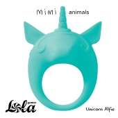 Зеленое эрекционное кольцо Unicorn Alfie - Lola Games - в Сочи купить с доставкой