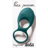 Зеленое эрекционное виброкольцо Daydream - Lola Games - в Сочи купить с доставкой