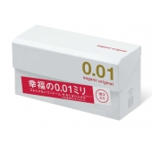 Супер тонкие презервативы Sagami Original 0.01 - 10 шт. - Sagami - купить с доставкой в Сочи