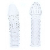Комплект из 2 прозрачных насадок на пенис PENIS EXTENDER PACK - Dream Toys - в Сочи купить с доставкой