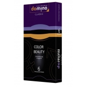 Разноцветные презервативы DOMINO Colour Beauty - 6 шт. - Domino - купить с доставкой в Сочи