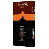 Презервативы с увеличенным количеством смазки DOMINO Easy Entry - 6 шт. - Domino - купить с доставкой в Сочи