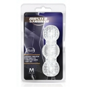 Прозрачный фигурный мастурбатор Master Stroker - Blush Novelties - в Сочи купить с доставкой