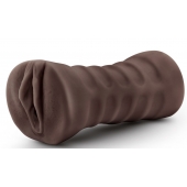 Коричневый мастурбатор-вагина Hot Chocolate Brianna - Blush Novelties - в Сочи купить с доставкой