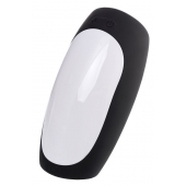 Черно-белый перезаряжаемый мастурбатор Erotist Hailstorm - Erotist Adult Toys - в Сочи купить с доставкой