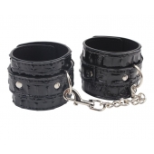 Черные наручники Surrender Wrist Restraints - Chisa - купить с доставкой в Сочи