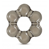 Дымчатое эрекционное кольцо Stay Hard Thick Bead Cock Ring - Blush Novelties - в Сочи купить с доставкой
