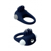 Синее эрекционное виброкольцо STIMU RING - Dream Toys - в Сочи купить с доставкой