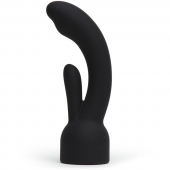 Черная насадка на вибратор Doxy - Rabbit Vibrator Doxy Attachment - Doxy
