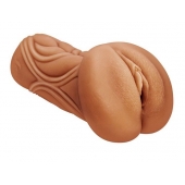 Кофейный мастурбатор-вагина Dumpling - Lola Games - в Сочи купить с доставкой
