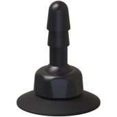 Плаг с присоской для фиксации насадок Deluxe 360° Swivel Suction Cup Plug - Doc Johnson - купить с доставкой в Сочи