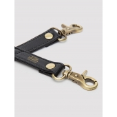 Черный фиксатор для манжет Bound to You Faux Leather Hogtie - Fifty Shades of Grey - купить с доставкой в Сочи
