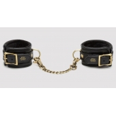 Черные наручники Bound to You Faux Leather Wrist Cuffs - Fifty Shades of Grey - купить с доставкой в Сочи