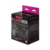 Черный пояс для насадок BEST CLASS STRAP - LOVETOY (А-Полимер) - купить с доставкой в Сочи