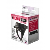 Черный пояс для насадок CLASS STRAP Restyling - LOVETOY (А-Полимер) - купить с доставкой в Сочи