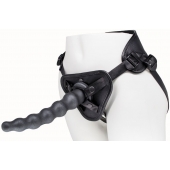 Пояс харнесс BEST UNI strap с 2 насадками - 18 и 22 см. - LOVETOY (А-Полимер) - купить с доставкой в Сочи