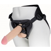 Пояс харнесс BEST UNI strap с 2 насадками - 18 и 22 см. - LOVETOY (А-Полимер) - купить с доставкой в Сочи