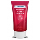 Смазка на водной основе TOREX  Сладкая клубника  - 50 мл. - Torex - купить с доставкой в Сочи