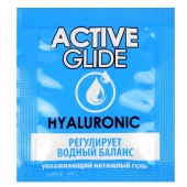 Лубрикант на водной основе Active Glide с гиалуроновой кислотой - 3 гр. - Биоритм - купить с доставкой в Сочи