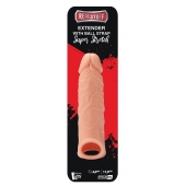 Телесная насадка EXTENDER WITH BALL STRAP 6.5 - 17 см. - Dream Toys - в Сочи купить с доставкой