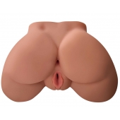 Кофейный мастурбатор-полуторс Perfect Ass Masturbator - Pipedream - в Сочи купить с доставкой