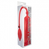 Красная вакуумная помпа Power Pump Red - Toy Joy - в Сочи купить с доставкой