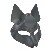 Серая маска Wolf с клепками - Sitabella - купить с доставкой в Сочи
