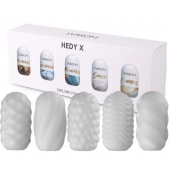 Набор из 5 мастурбаторов Hedy X5 Mixed - Svakom - в Сочи купить с доставкой