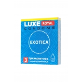 Текстурированные презервативы LUXE Royal Exotica - 3 шт. - Luxe - купить с доставкой в Сочи