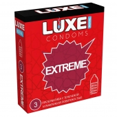 Текстурированные презервативы LUXE Royal Extreme - 3 шт. - Luxe - купить с доставкой в Сочи