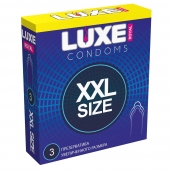 Презервативы увеличенного размера LUXE Royal XXL Size - 3 шт. - Luxe - купить с доставкой в Сочи