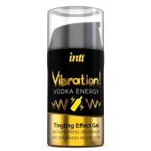 Жидкий интимный гель с эффектом вибрации Vibration! Vodka Energy - 15 мл. - INTT - купить с доставкой в Сочи