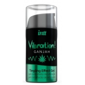 Жидкий интимный гель с эффектом вибрации Vibration! Ganjah - 15 мл. - INTT - купить с доставкой в Сочи