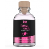 Массажный гель с согревающим эффектом Cotton Candy - 30 мл. - INTT - купить с доставкой в Сочи