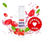 Гель-смазка Tutti-frutti со вкусом барбариса - 30 гр. - Биоритм - купить с доставкой в Сочи