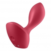Красный вибромассажёр простаты Satisfyer Backdoor Lover - 14 см. - Satisfyer - в Сочи купить с доставкой