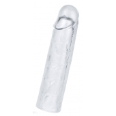 Прозрачная насадка-удлинитель Flawless Clear Penis Sleeve Add 1 - 15,5 см. - Lovetoy - в Сочи купить с доставкой