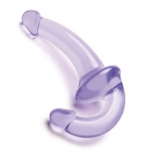 Фиолетовый безремневой страпон Strapless Strap-On - Lux Fetish - купить с доставкой в Сочи