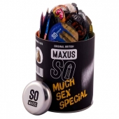 Текстурированные презервативы в кейсе MAXUS So Much Sex - 100 шт. - Maxus - купить с доставкой в Сочи