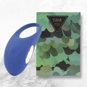 Синее кольцо с вибрацией Thor Cockring - FeelzToys - в Сочи купить с доставкой
