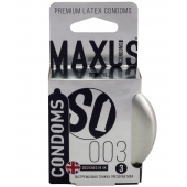 Экстремально тонкие презервативы в железном кейсе MAXUS Extreme Thin - 3 шт. - Maxus - купить с доставкой в Сочи