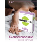 Классические презервативы Bariera Classic - 3 шт. - Bariera - купить с доставкой в Сочи