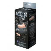 Пустотелый фаллопротез MEN STYLE - 17,5 см. - LOVETOY (А-Полимер) - купить с доставкой в Сочи