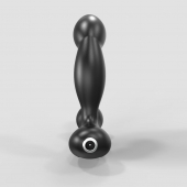 Черный вибромассажер простаты и промежности Prostate Pro с пультом ДУ - Bathmate - в Сочи купить с доставкой