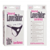 Трусы для страпона с универсальным креплением Universal Love Rider Luxe Harness - California Exotic Novelties - купить с доставкой в Сочи